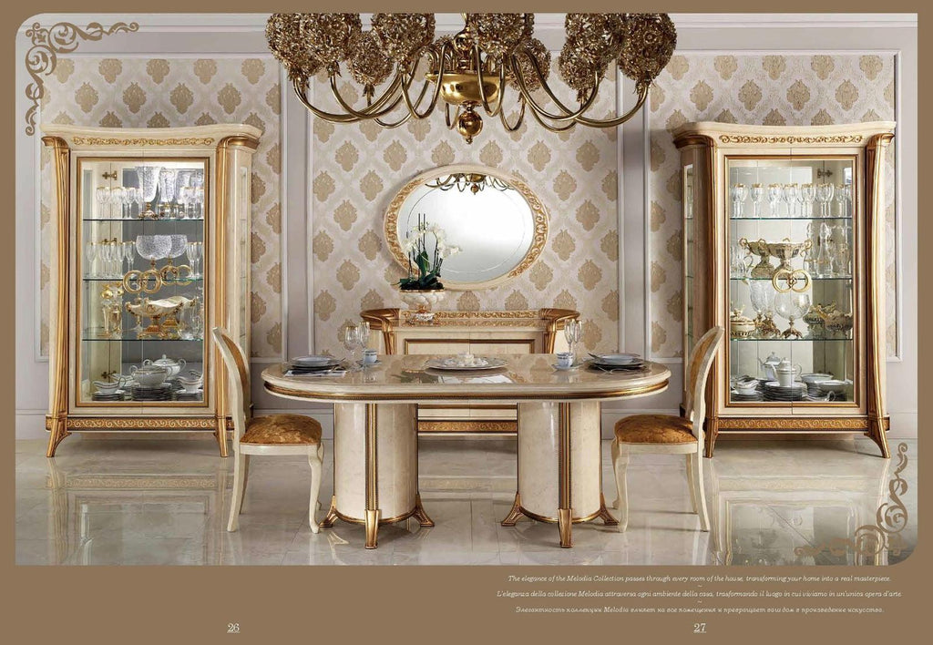 Melodia Grand Italian Dining Room Collection by Casa Milano