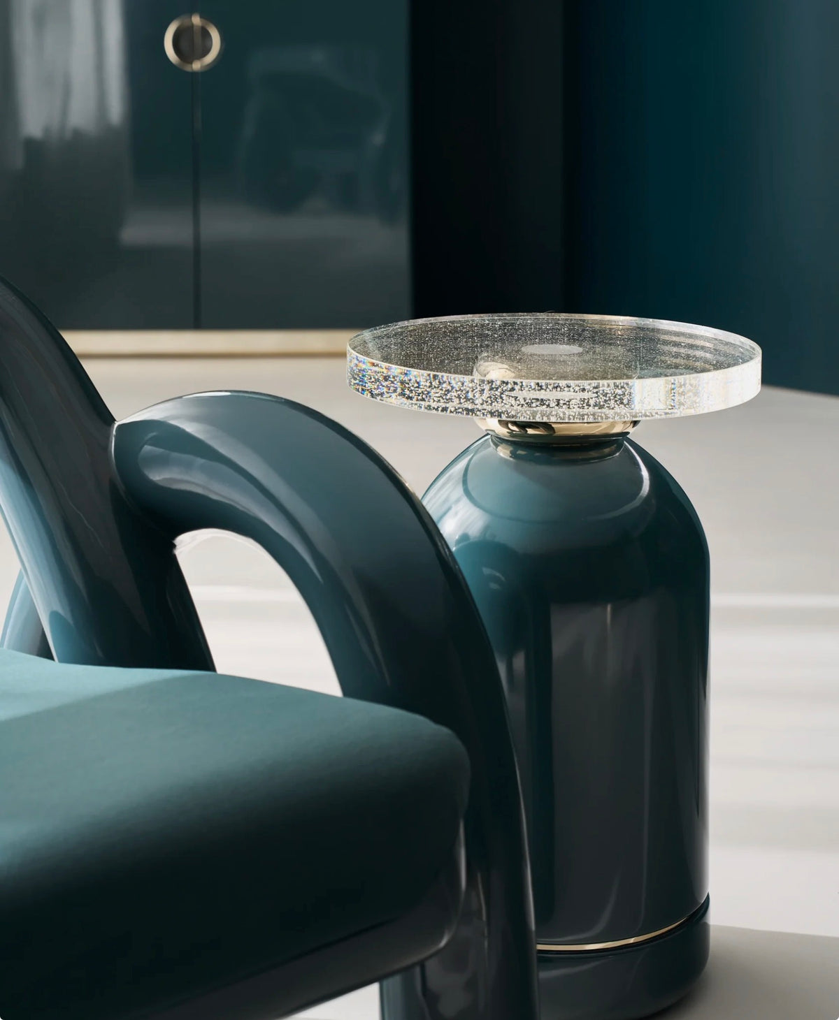 Gelee Sculptural Accent Chair by Caracole