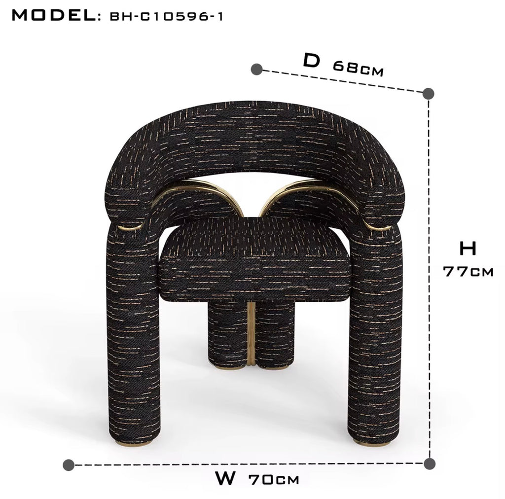 Casa Milano – Sculptural Accent Chair