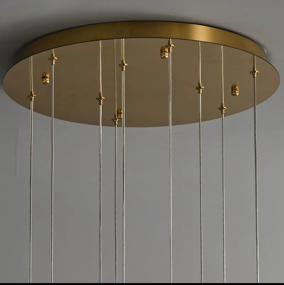 Noelia Sculptural Glass Pendant Chandelier