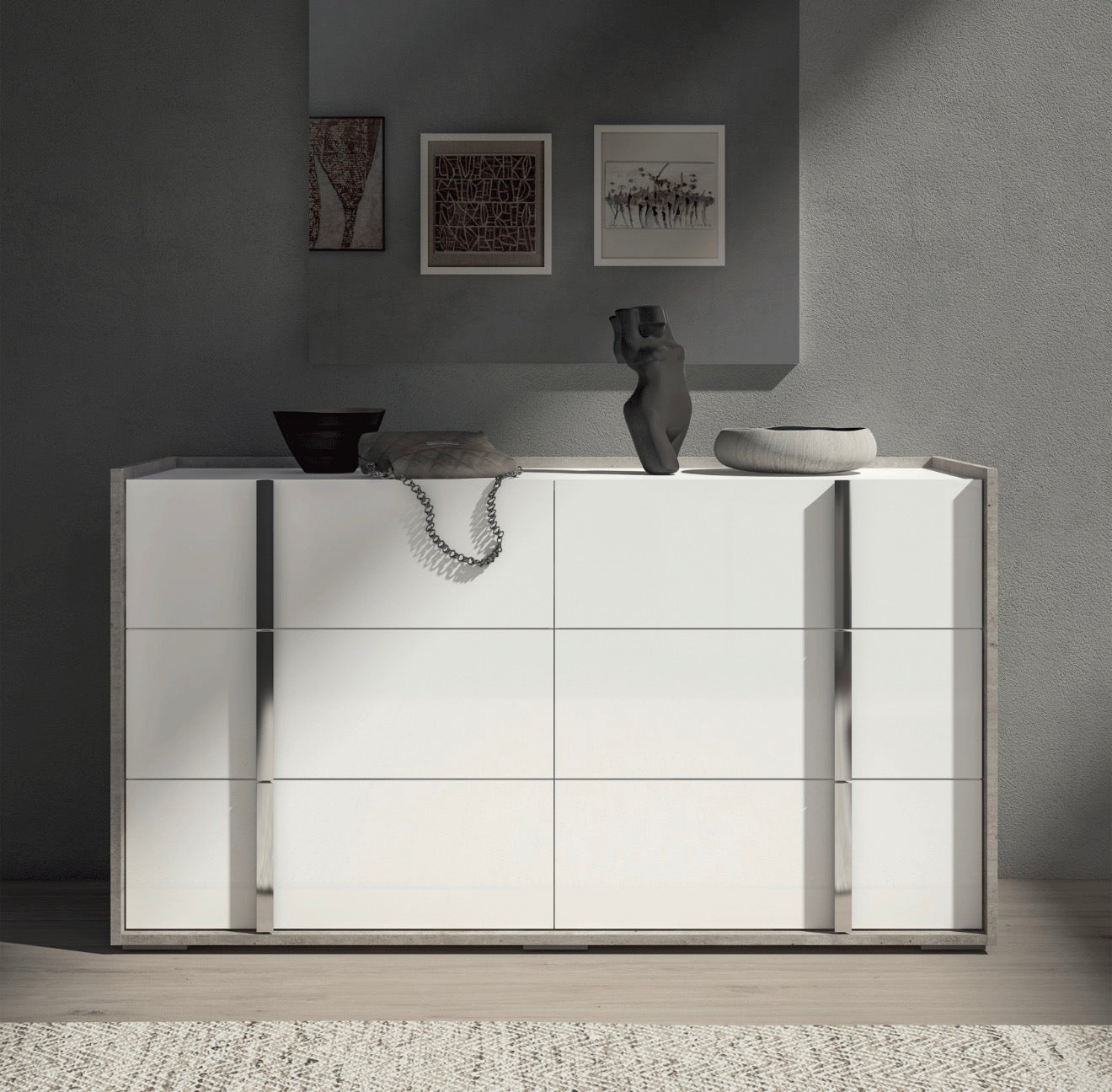 Casa Milano Treviso Italian Modern Bedroom Set