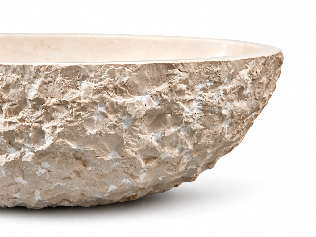 Bellaria Cream Marble Vessel Sink