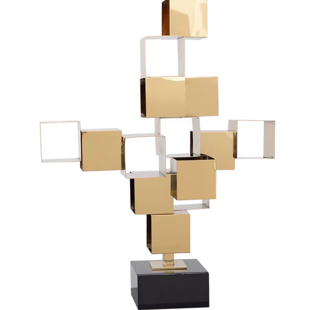 Aureon Geometric Sculpture