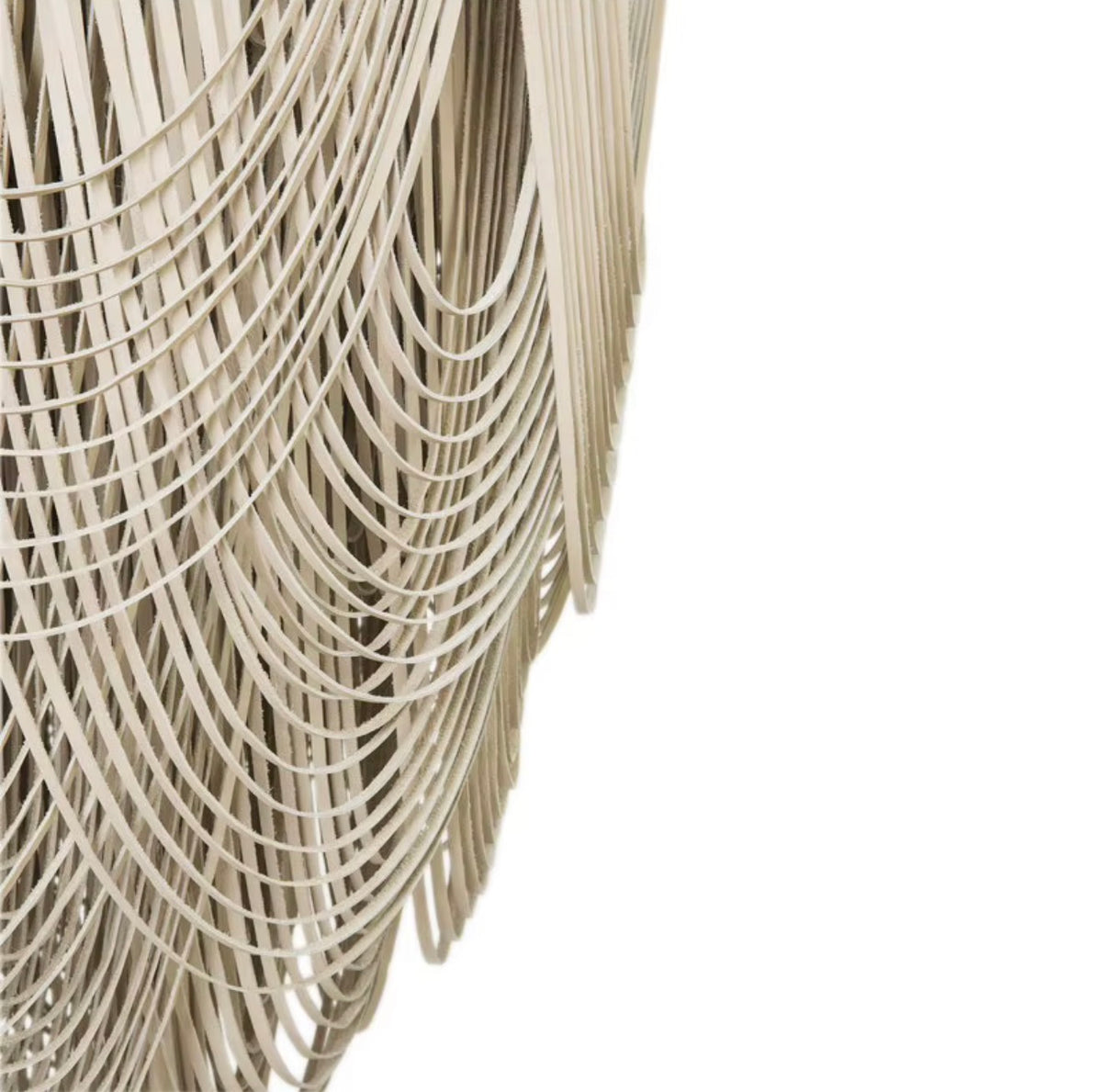 Seraphina Draped Leather Chandelier