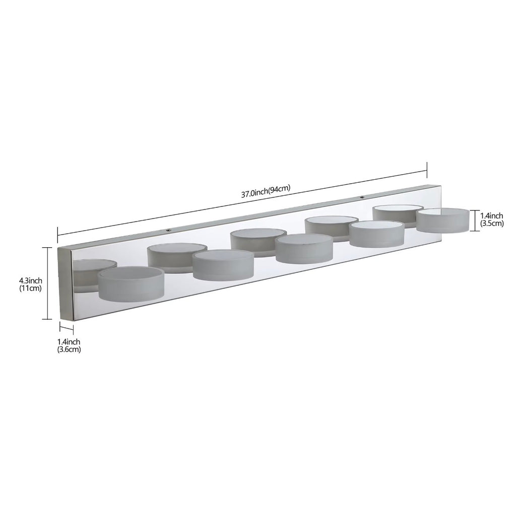 Luciano 37” Modern LED Vanity Light