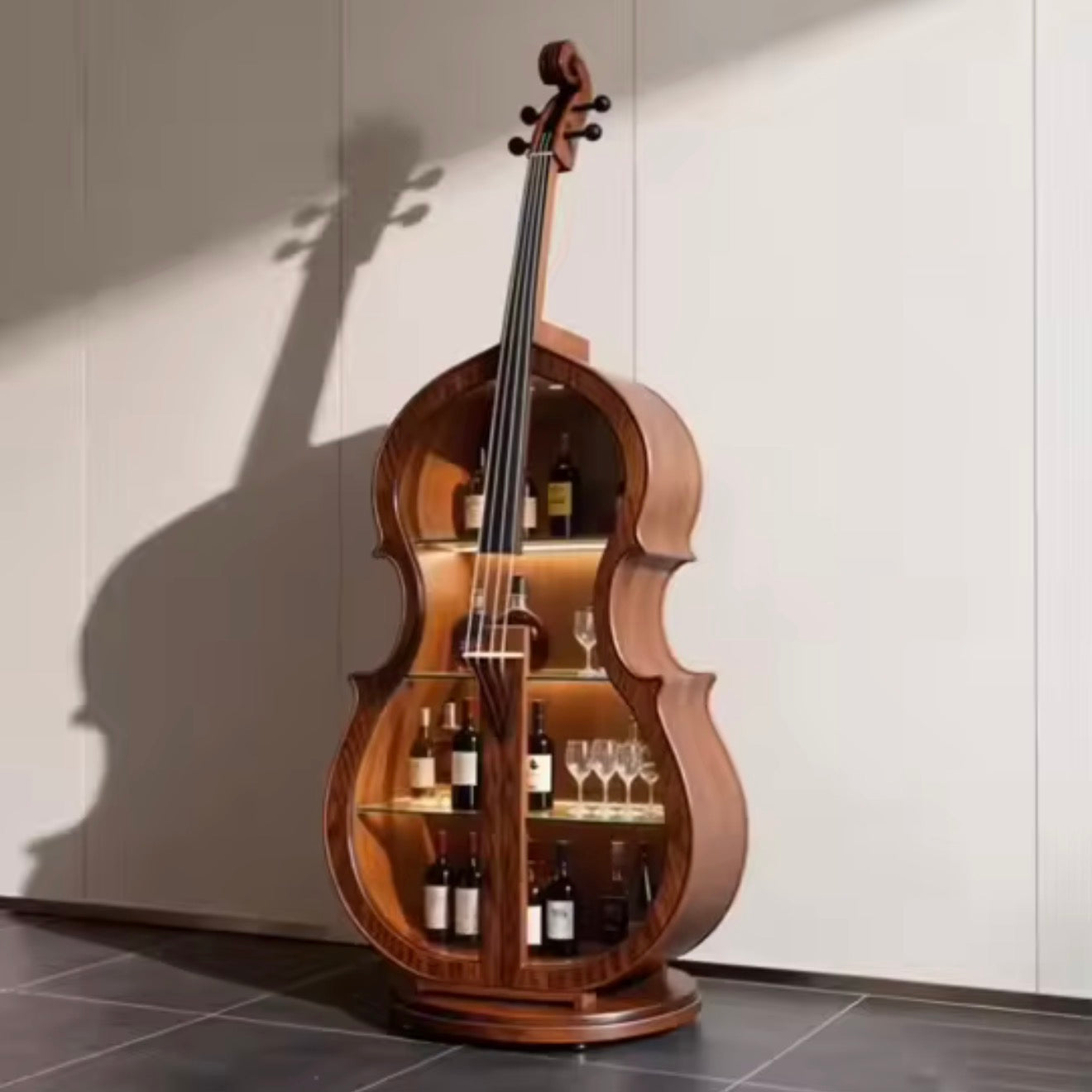 Casa Milano – Stradivari Cello Display Cabinet