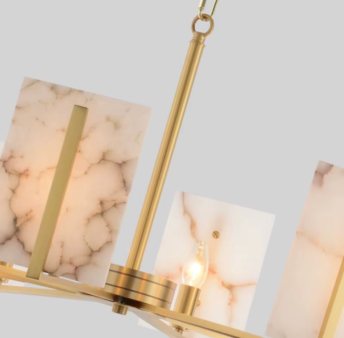 Serena Alabaster Chandelier