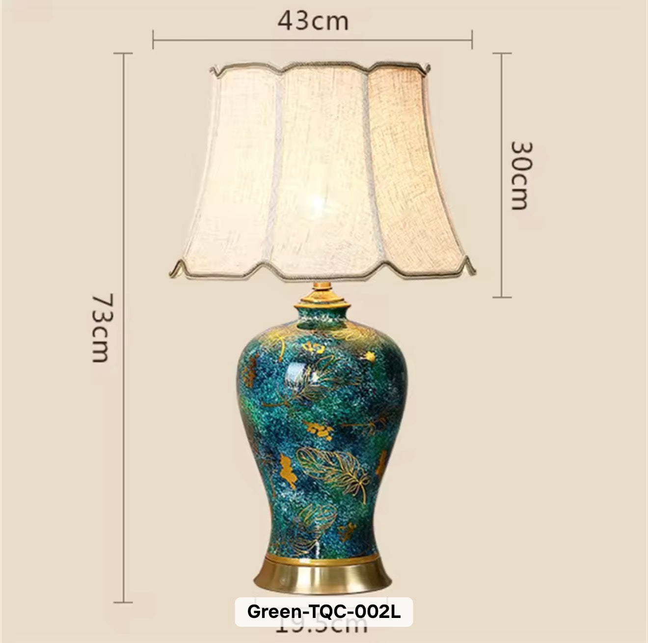 Casa Milano – Italian-Inspired Luxury Ceramic Table Lamp Set (Pair of 2)