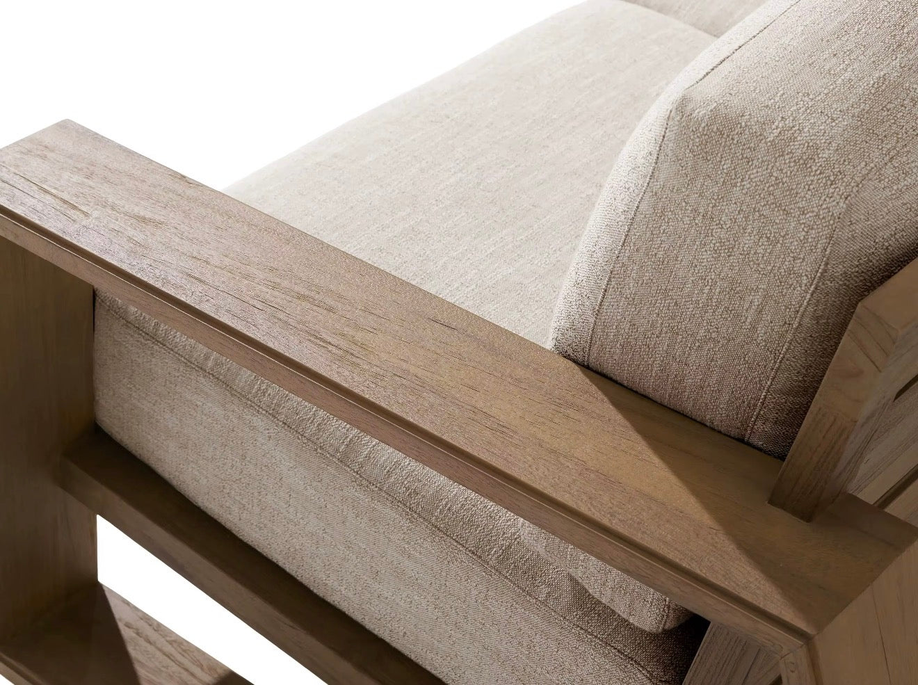 Casa Milano St. Tropez Outdoor Teak Sofa