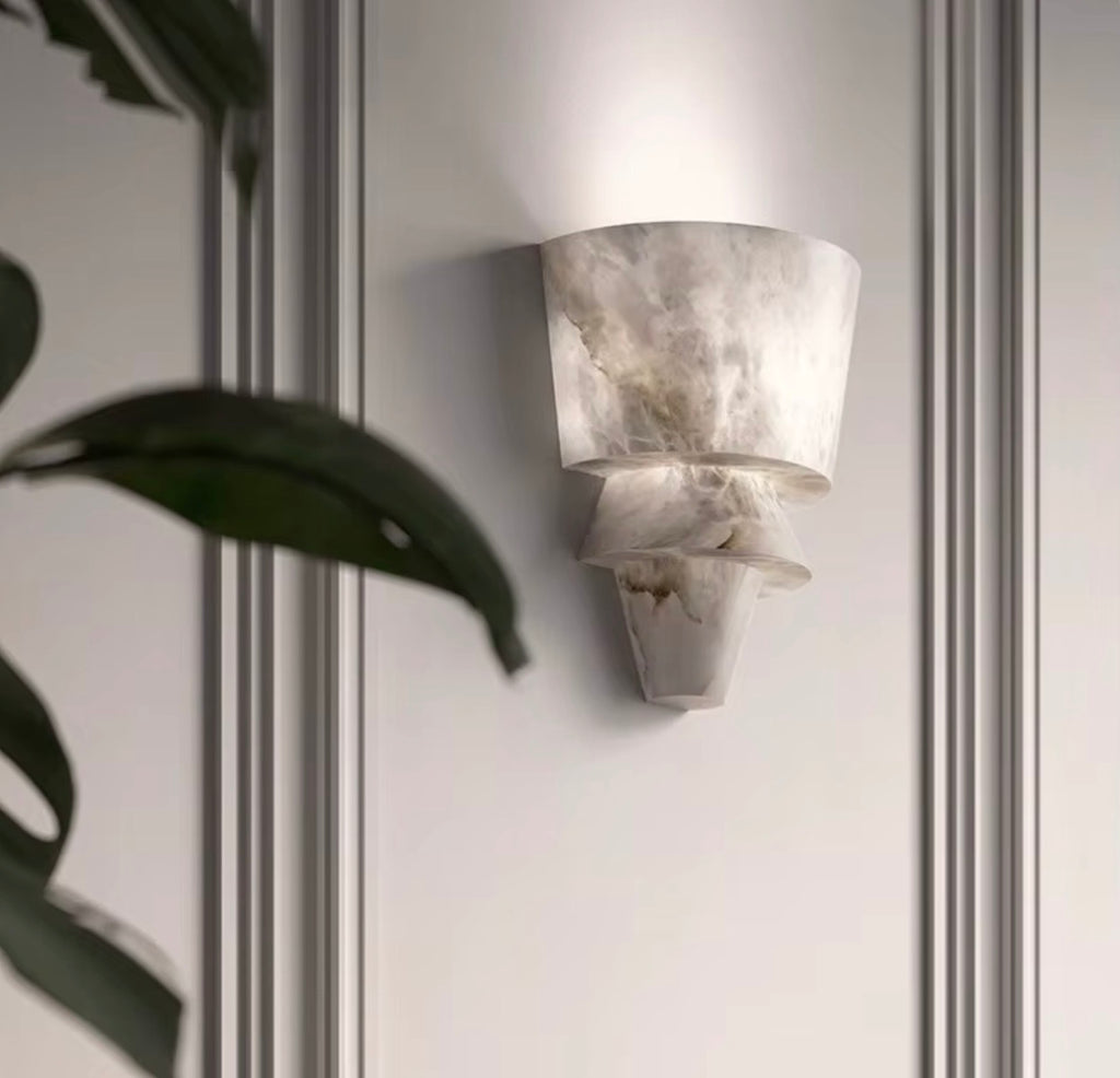 Odette Spanish Marble Wall Sconce
