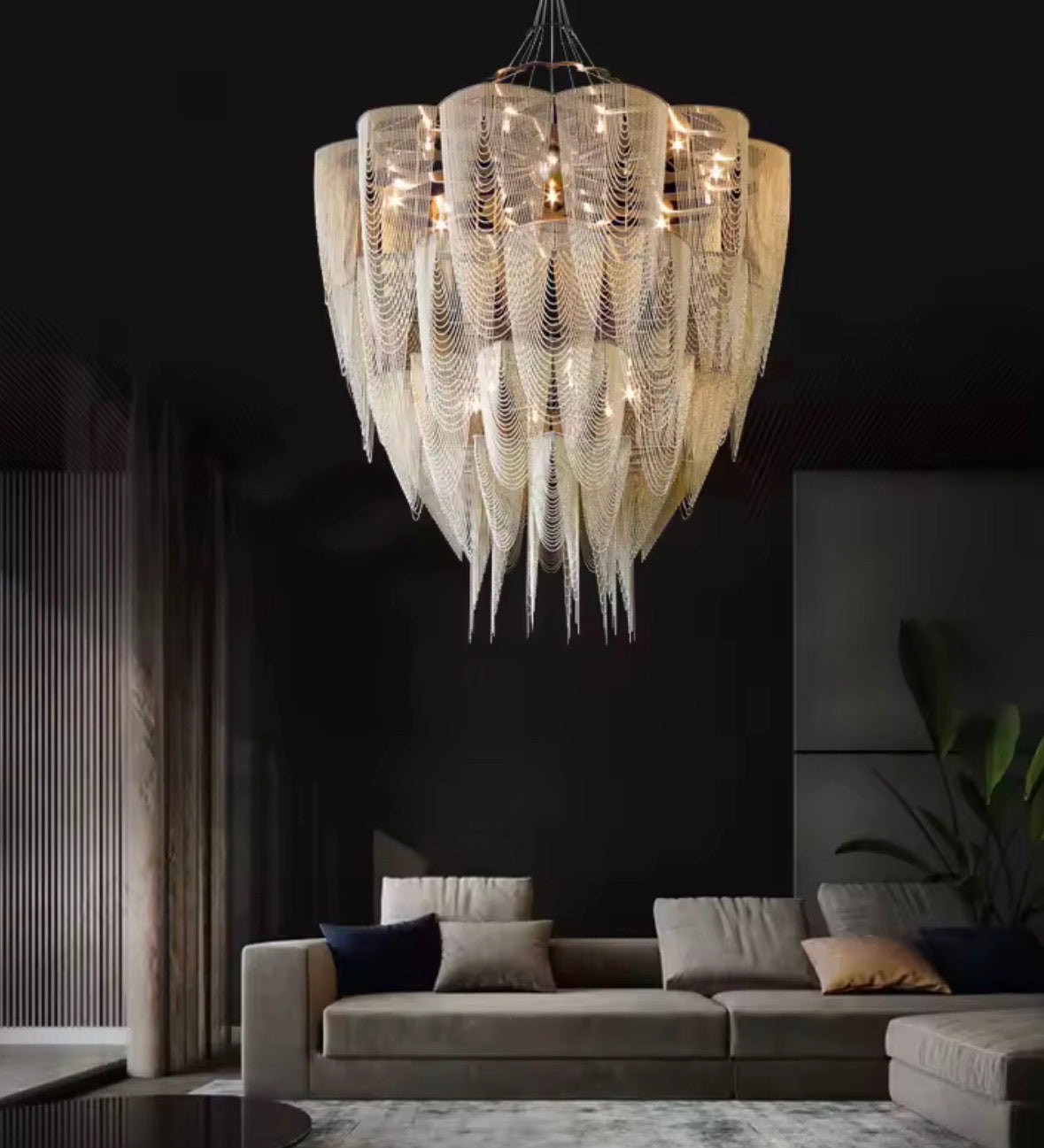 Montclair Sculpture Chandelier