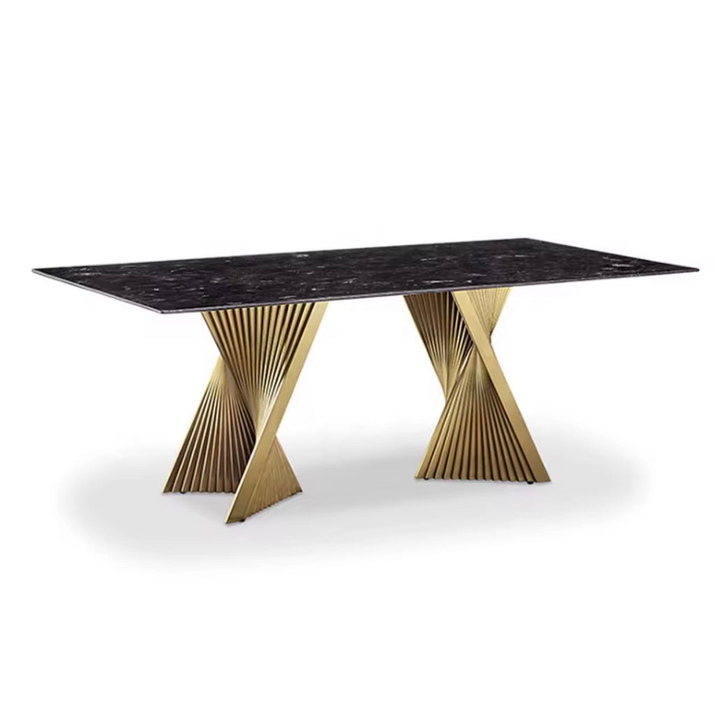 Casa Milano™ Luxury Italian Marble Dining Table