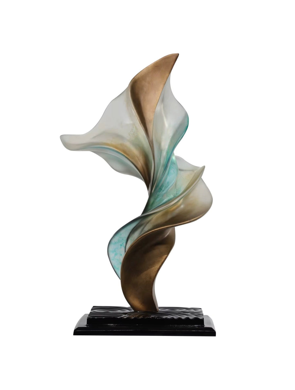 Seraphine Shimmering Resin Floor Sculpture