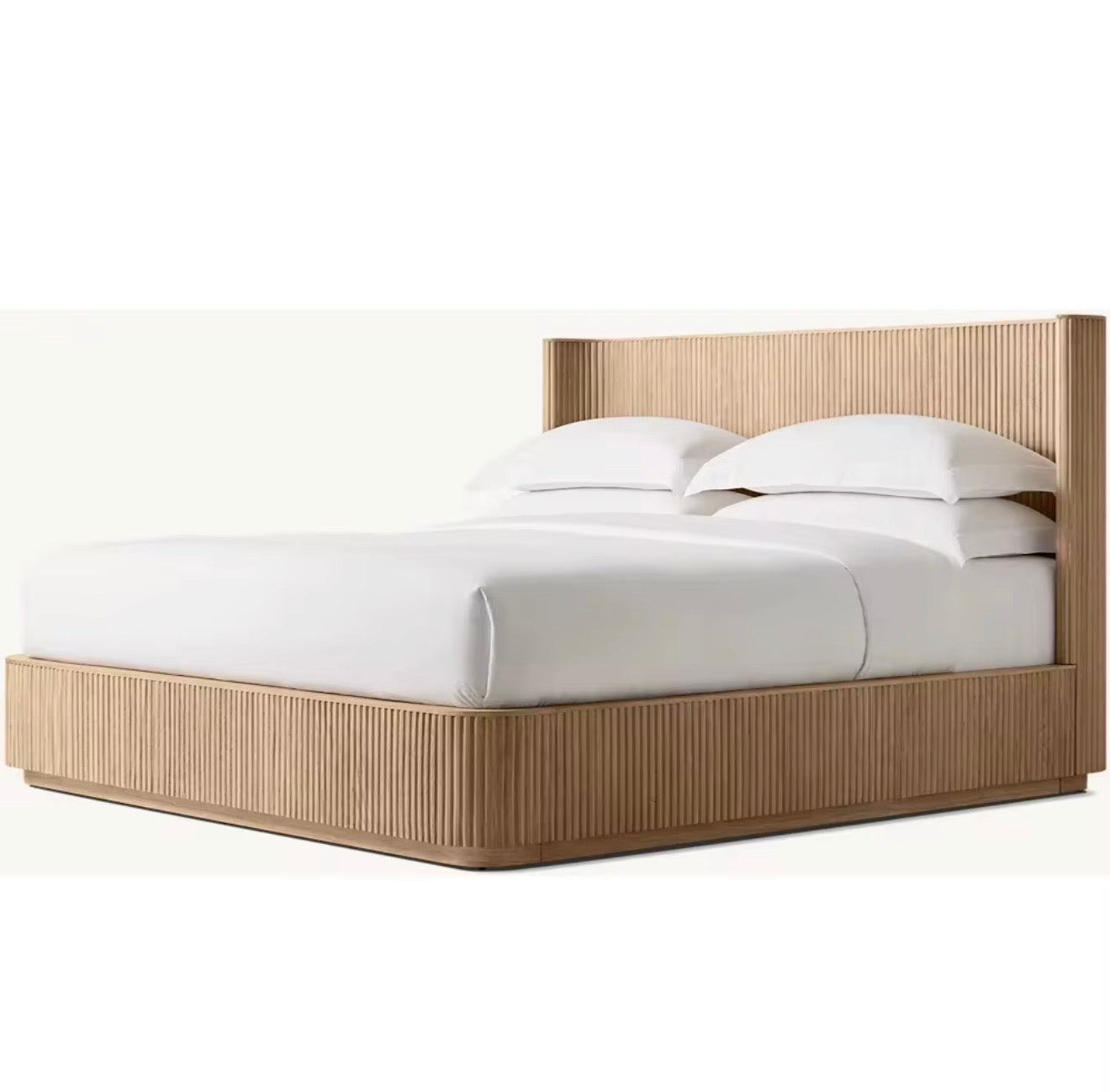 Casa Milano – Siena Wingback Floating Platform Bed