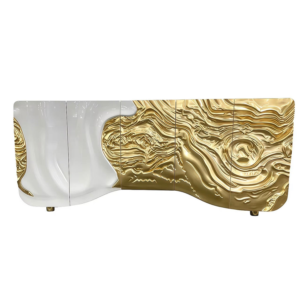 Casa Milano Faena Liquid Gold Art Cabinet – Atelier Masterpiece