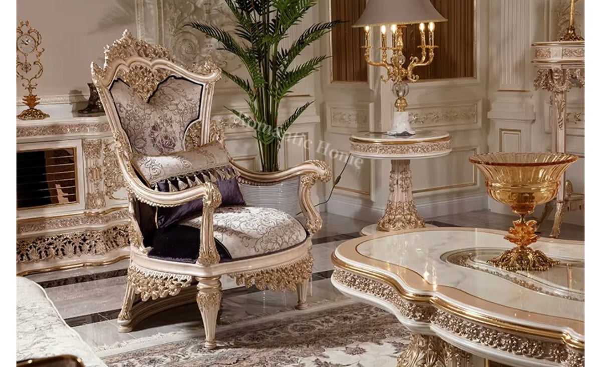 Royal Mahogany Living Room Set