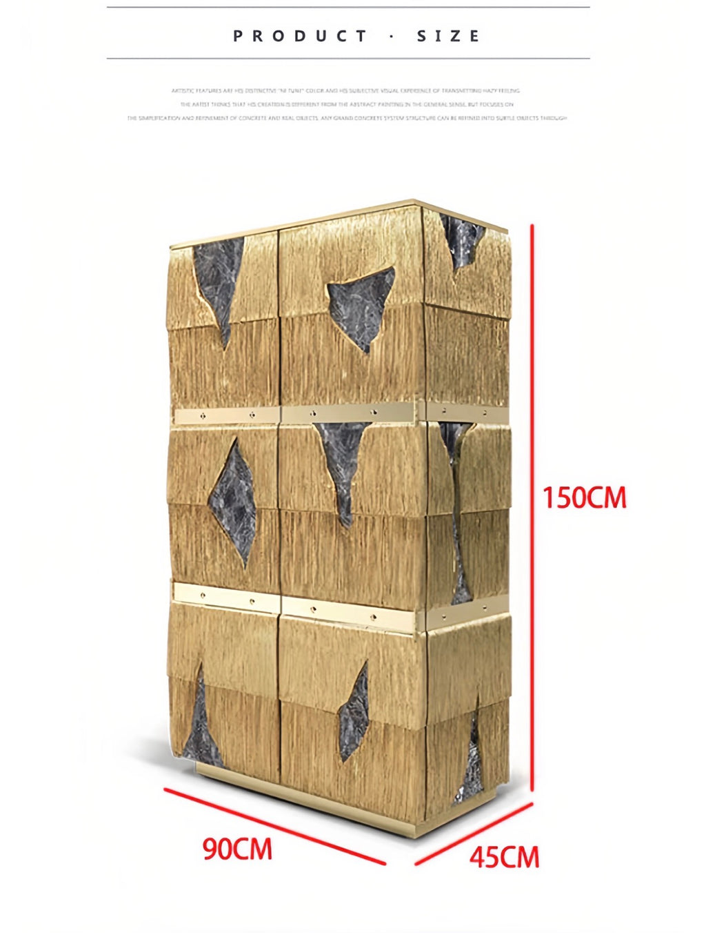 Casa Milano Palazzo Monolith Wine Cabinet – Atelier Edition