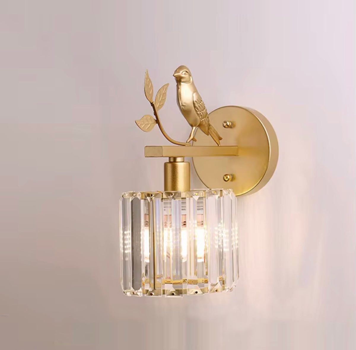 Isabella Bird Crystal Wall Sconce