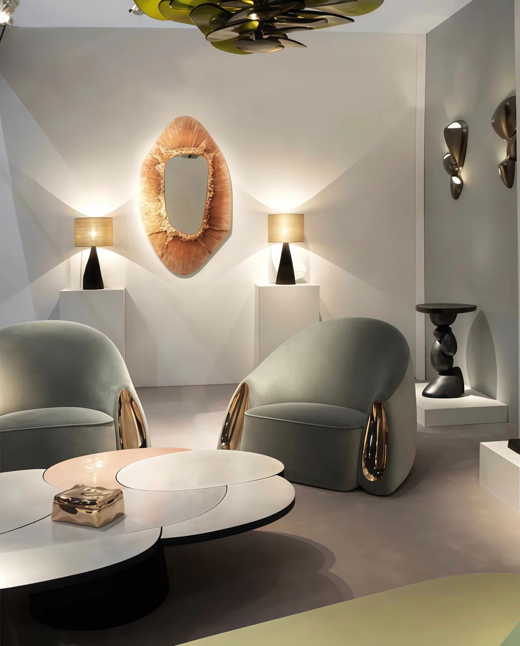 Casa Milano “PUCCINI” Sculptural Lounge Chair