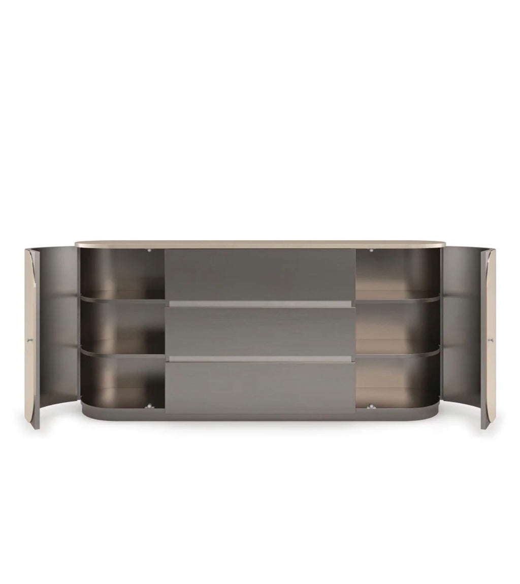 Casa Milano Da Vita Oval Modern Dresser – Luxury Italian Design