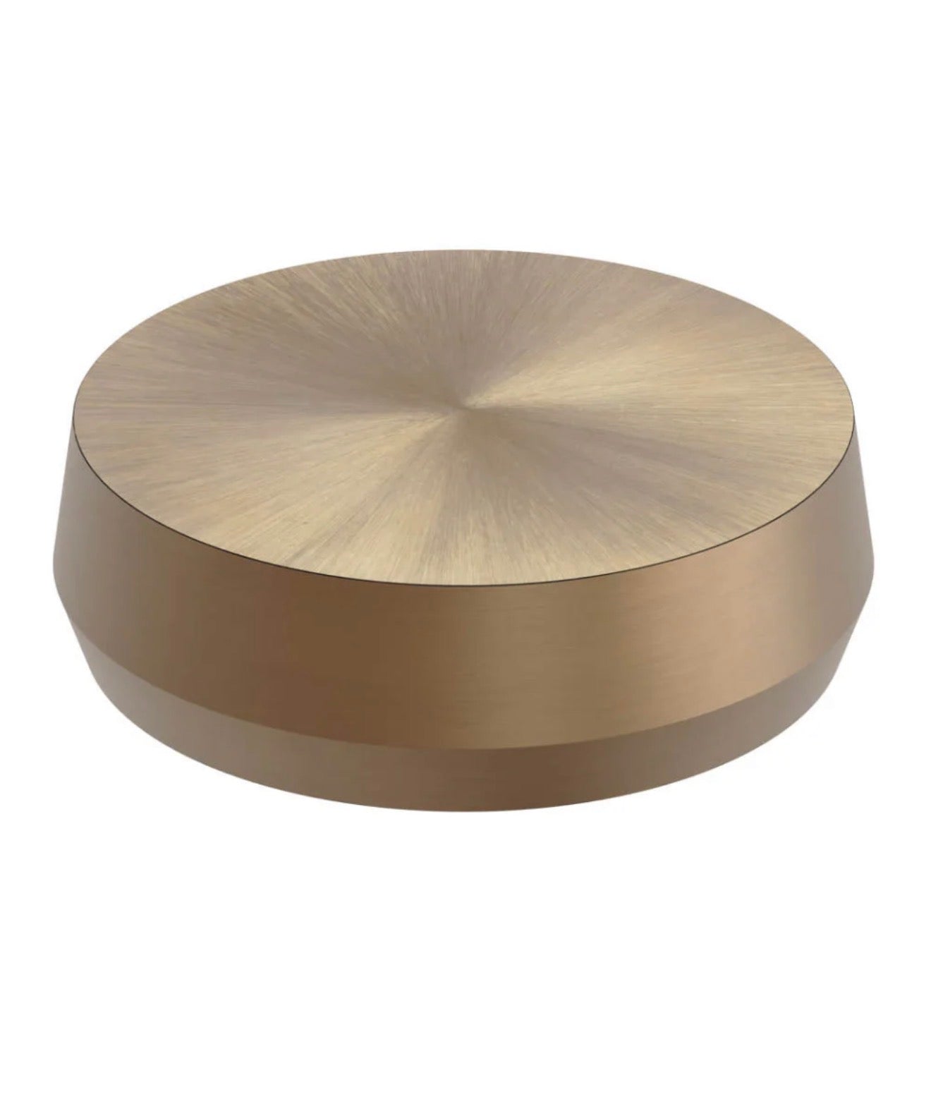 Casa Milano Splendido Etched Aluminum Coffee Table