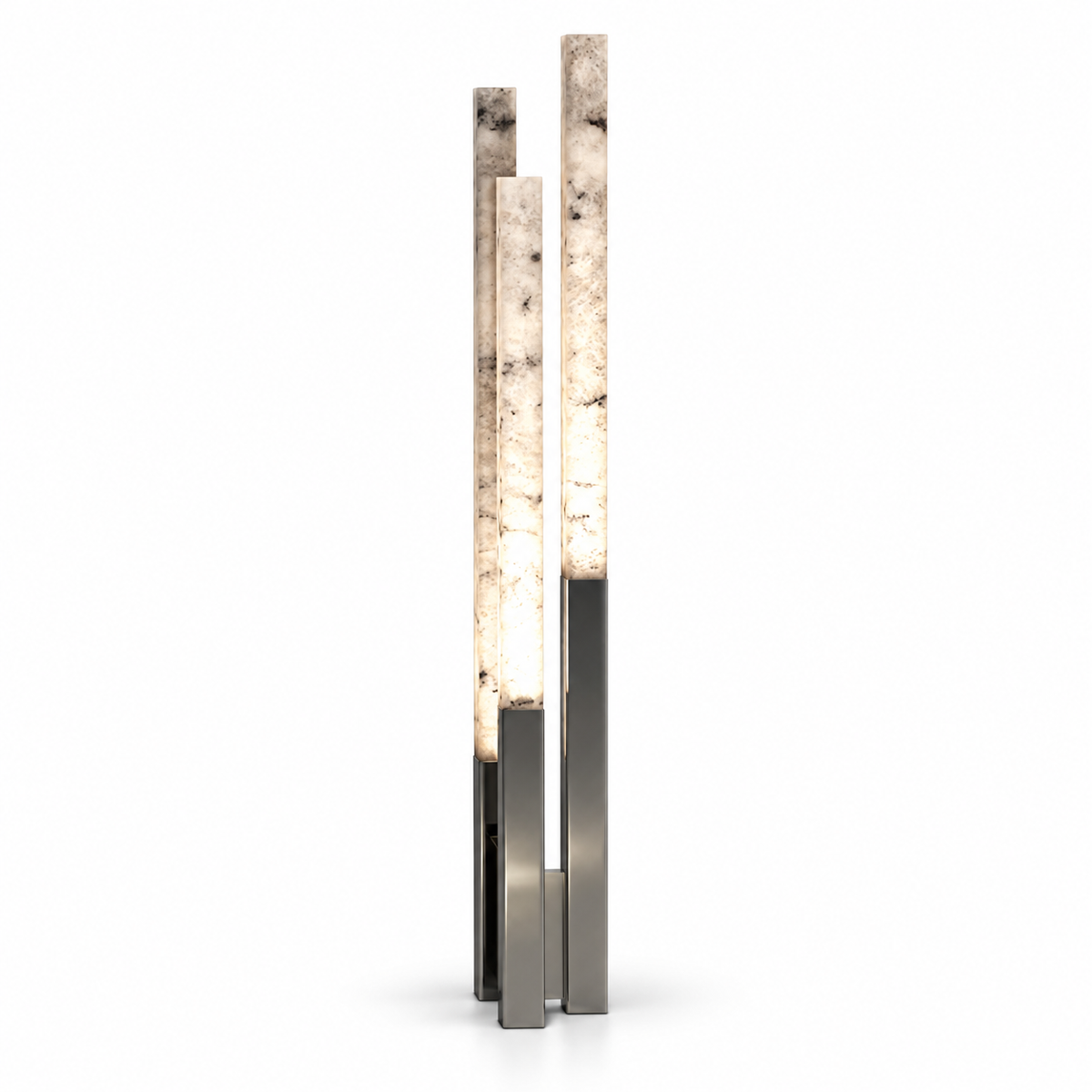 Linea Marble Column Floor Lamp
