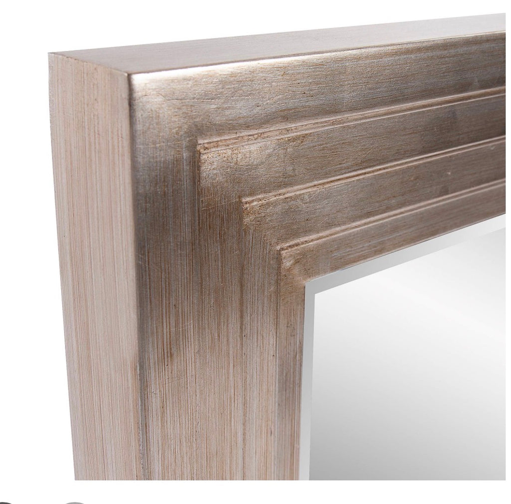 Casa Milano Cacelia Silver Floor Mirror – 27” x 75”