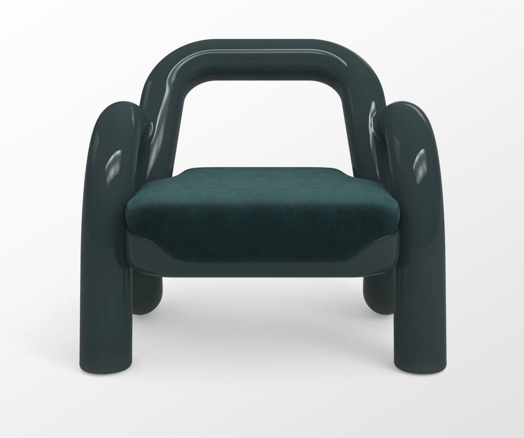 Gelee Sculptural Accent Chair by Caracole