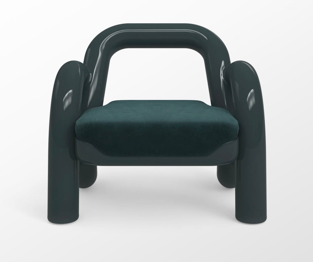 Gelee Sculptural Accent Chair by Caracole
