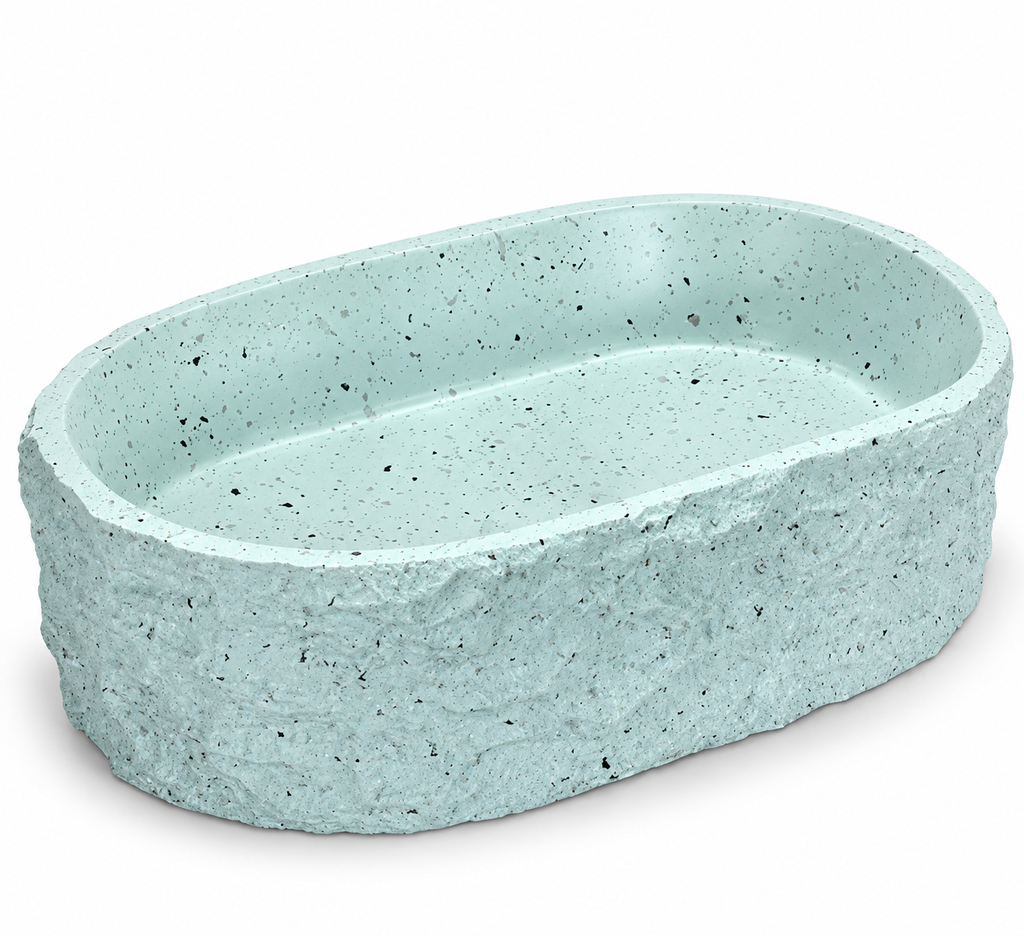 GISELLE SCULPTED ARTIFICIAL STONE VESSEL SINK