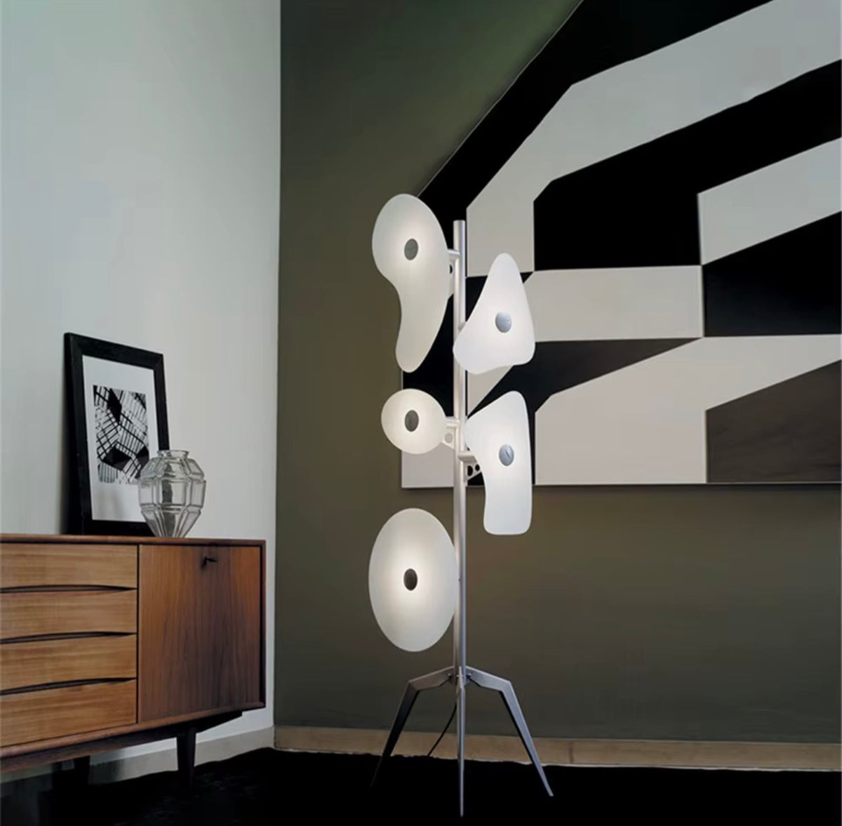 Orbital Sculptural Floor Lamp