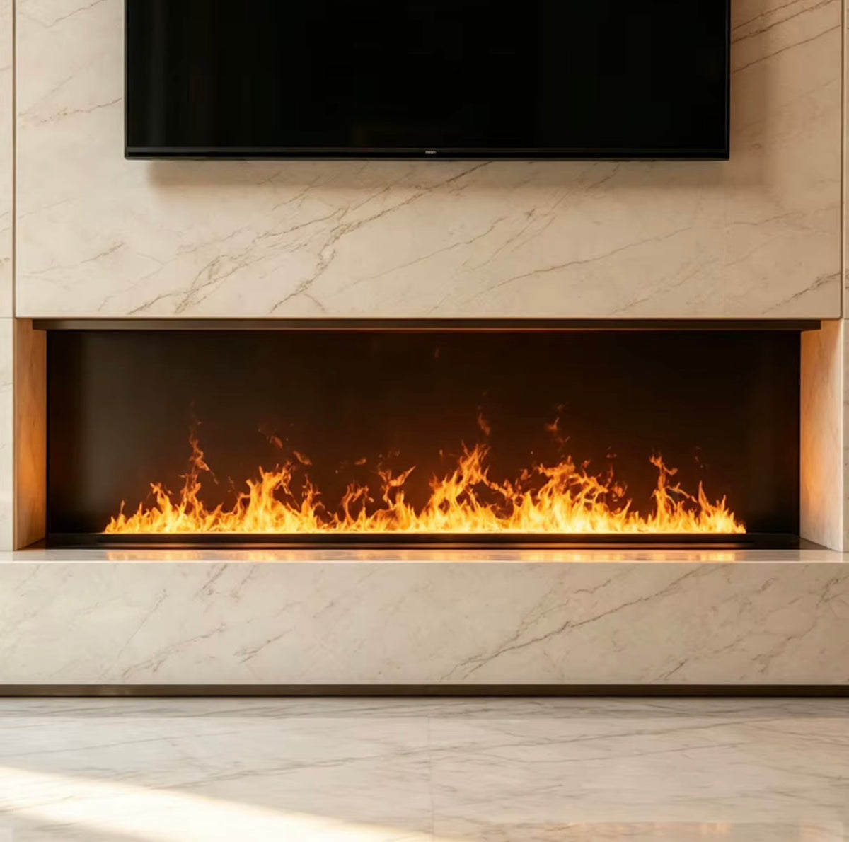 Alessandro 48-Inch 3D Water Vapor Electric Fireplace