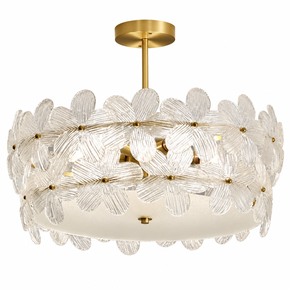 Floral LED Nordic Ceiling Chandelier