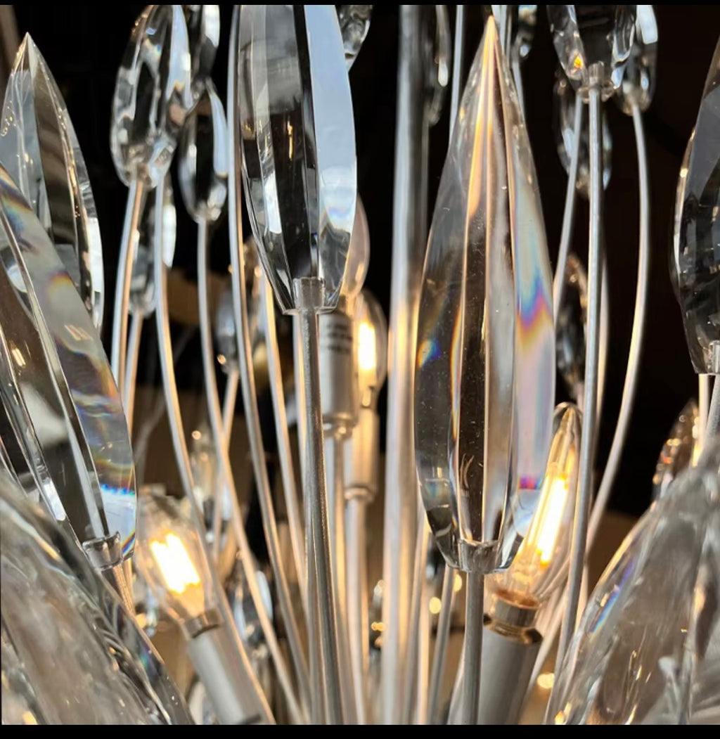 Lily Buds Crystal Chandelier