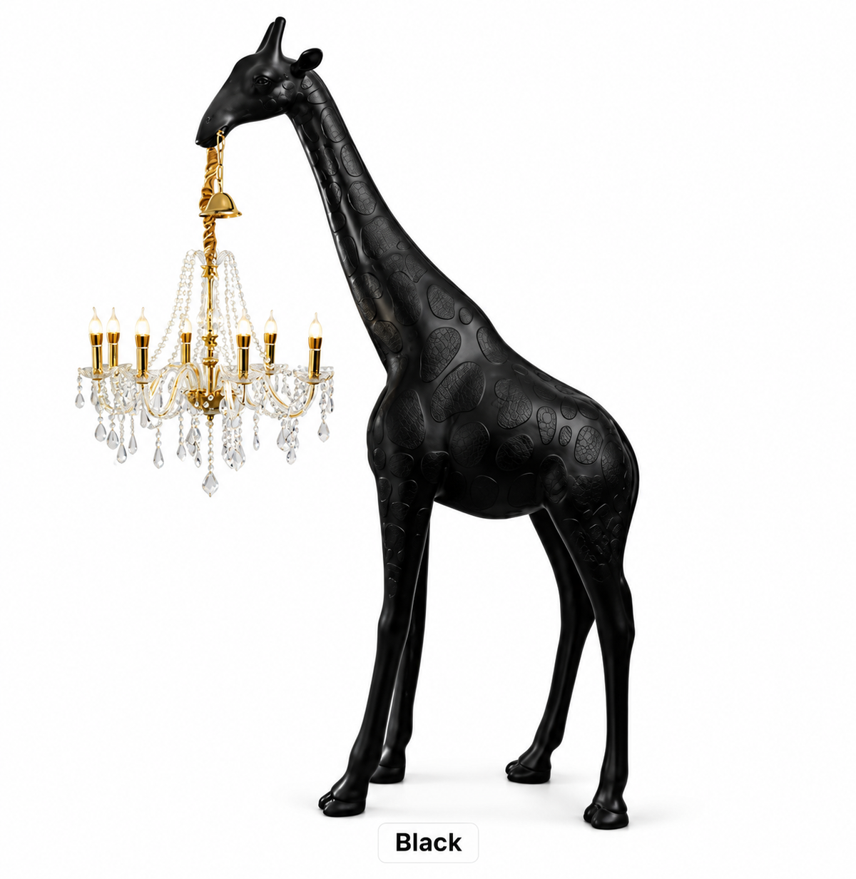 Giraffe Sculpture Floor Lamp
