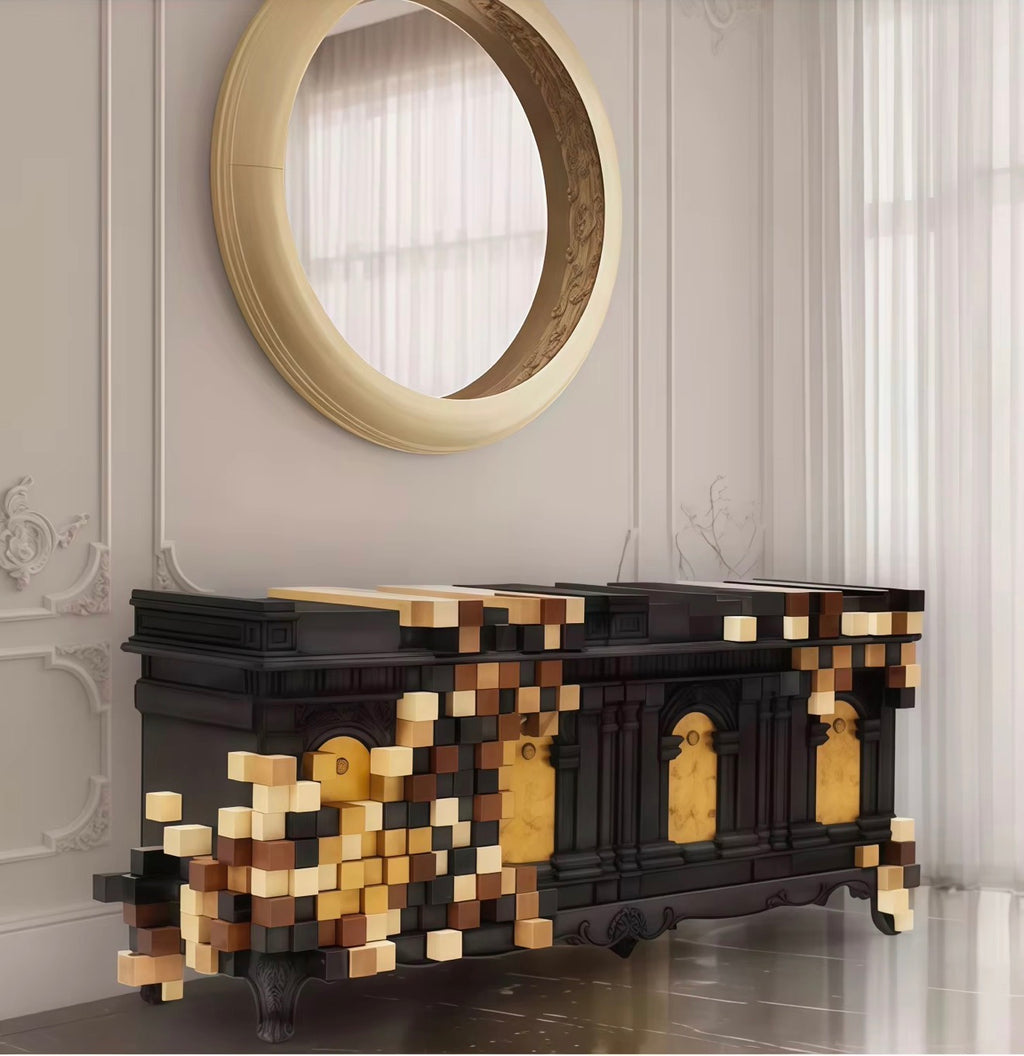 Casa Milano Puccino Luxury Art Sideboard