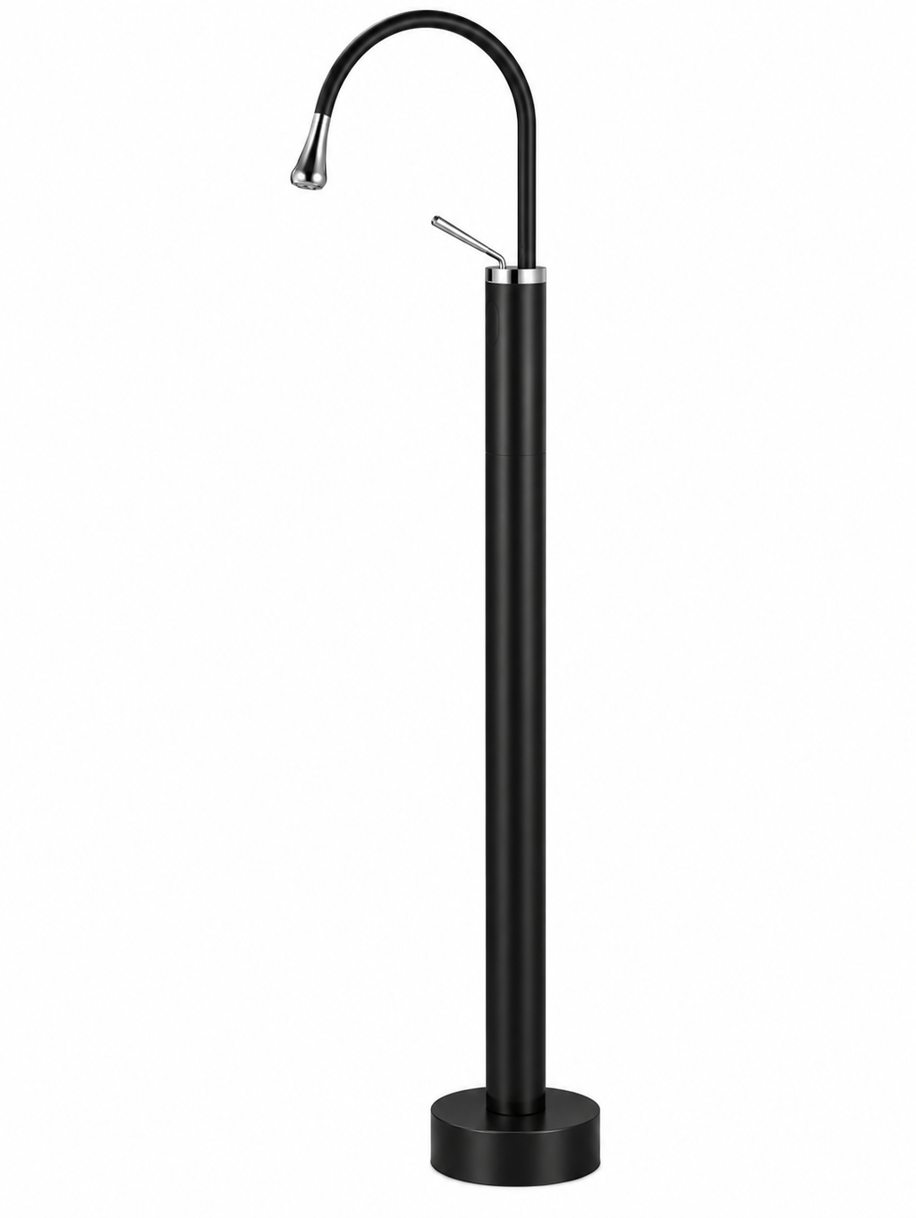 Aurelio Solid Brass Floor-Mounted Pedestal Sink Faucet
