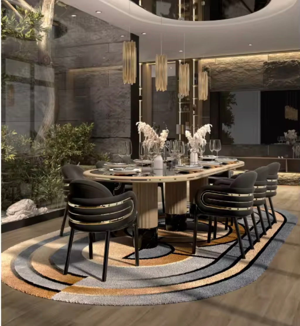 Casa Milano – Valentina Gold Accent Dining Chair