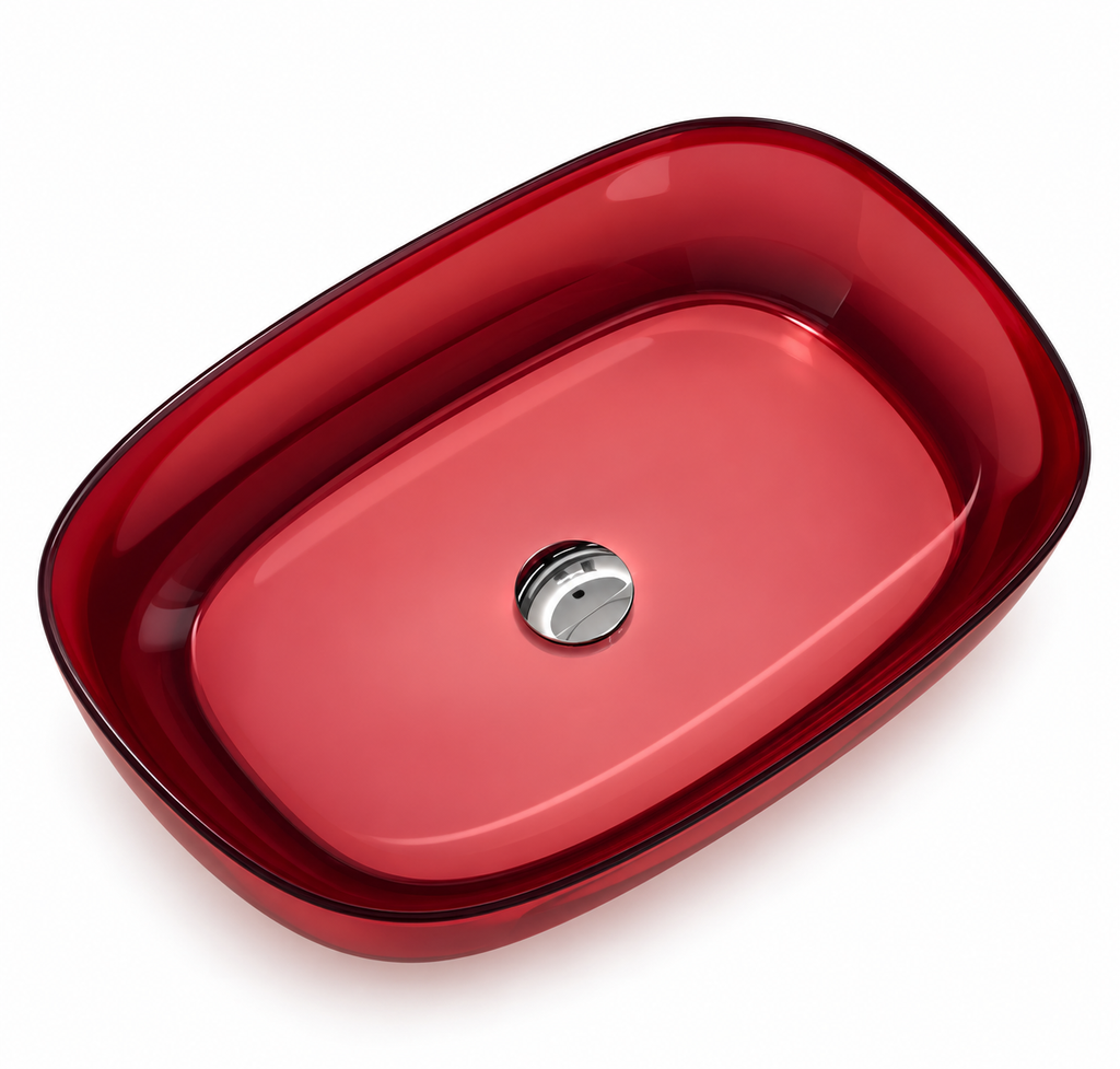 ZAFFIRA POLISHED ARTIFICIAL STONE VESSEL SINK