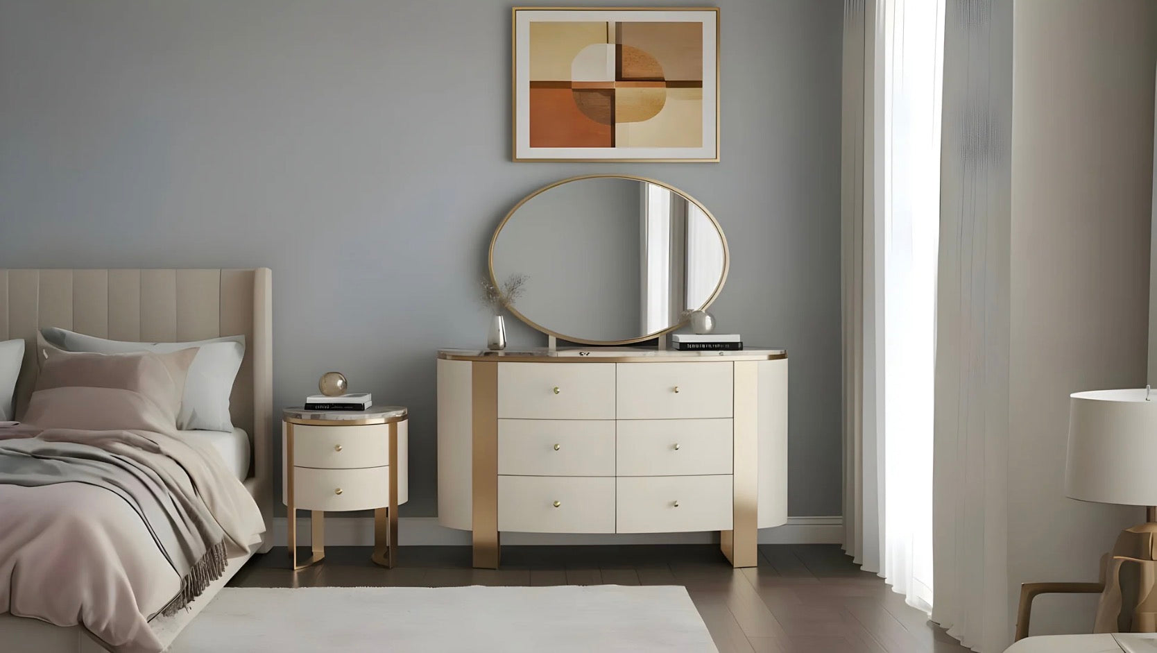 Casa Milano Ferruchini 4-Piece Dresser Set