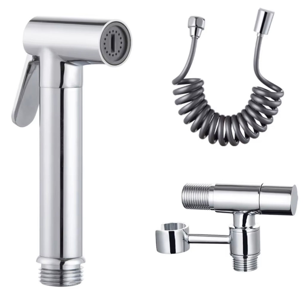 Valerio Chrome Handheld Bidet Sprayer Set