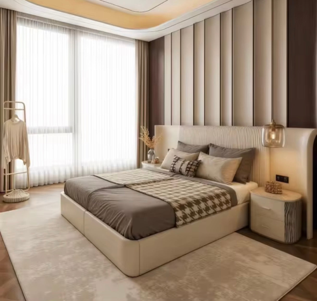 Casa Milano – Bel Air Luxe Upholstered Bed