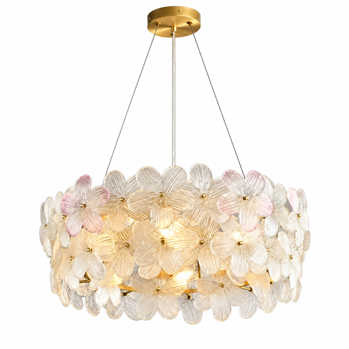 Floral LED Nordic Ceiling Chandelier