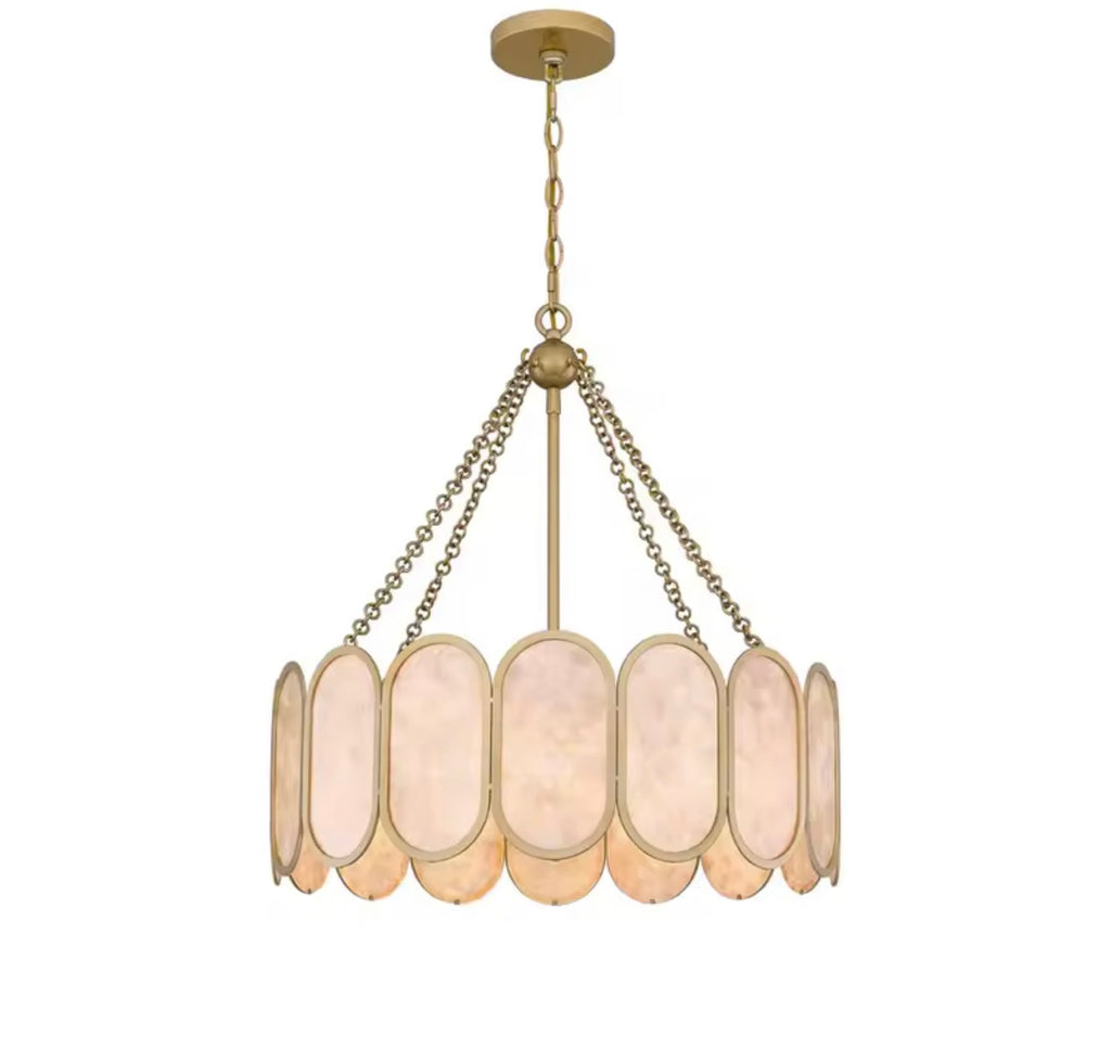 Valoria Alabaster Pendant Light