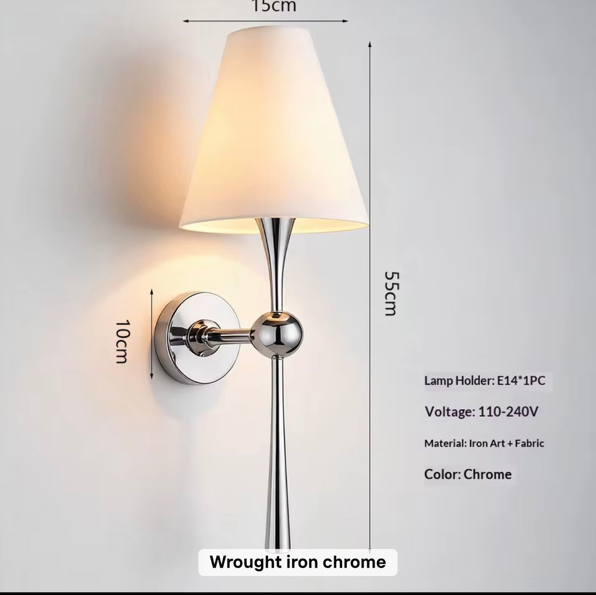 Angelo Iron LED Wall Sconce