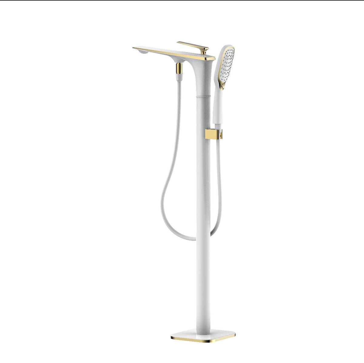 Bellora Freestanding Tub Filler with Hand Shower