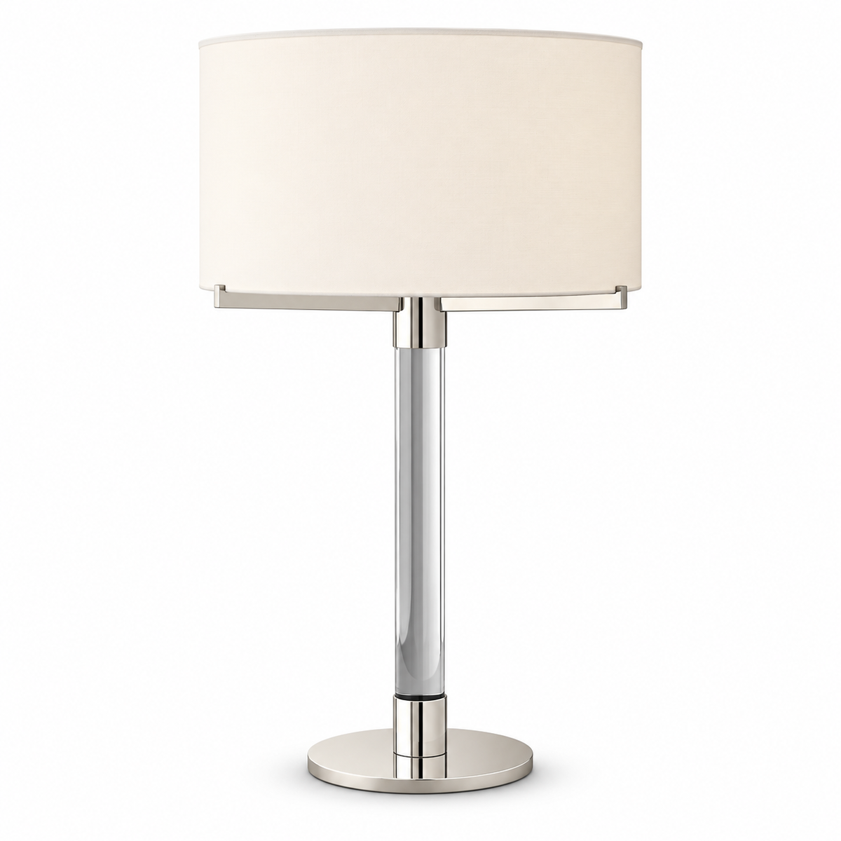 Marielle Glass Column Table Lamp