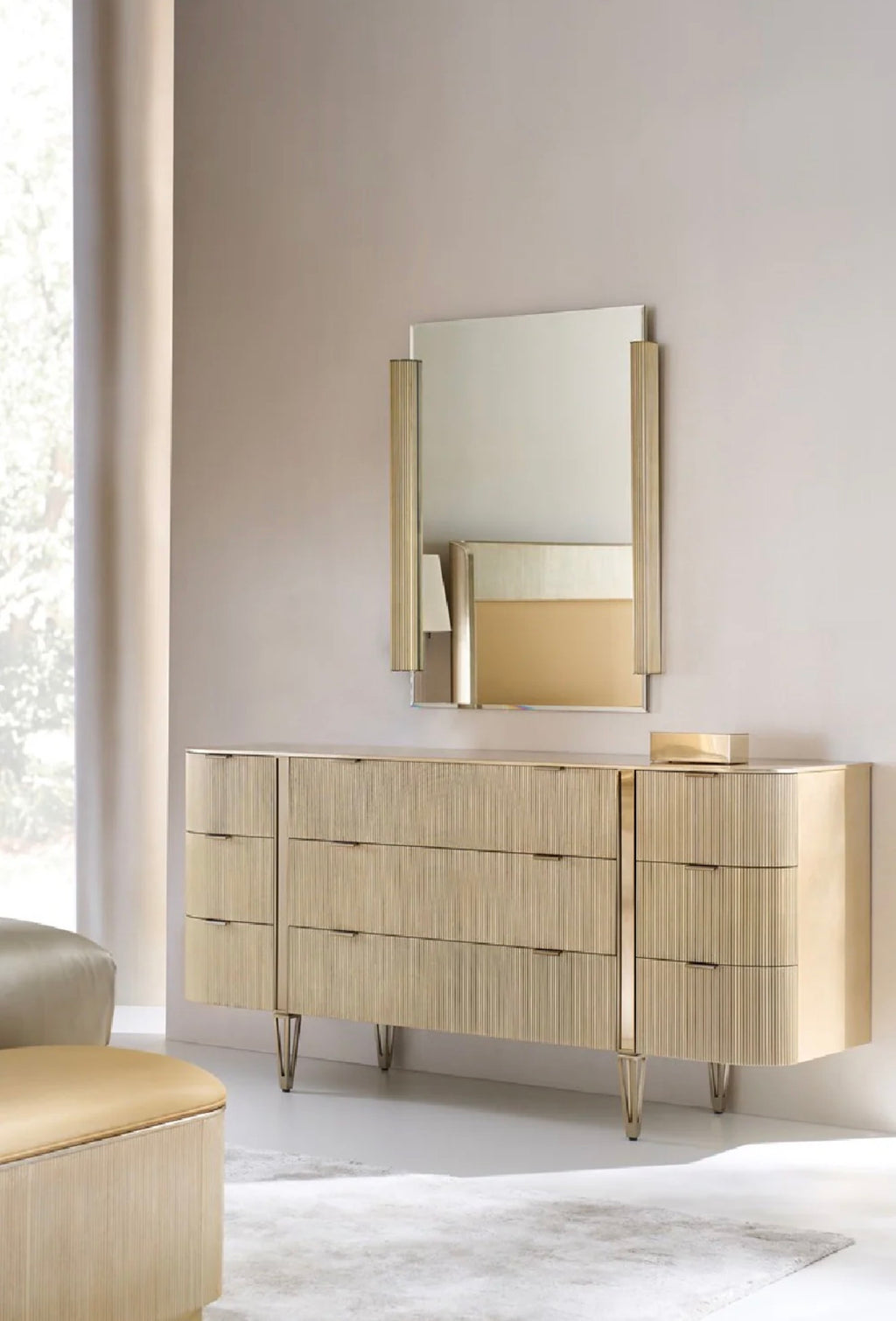 Casa Milano Elvira Fluted Dresser