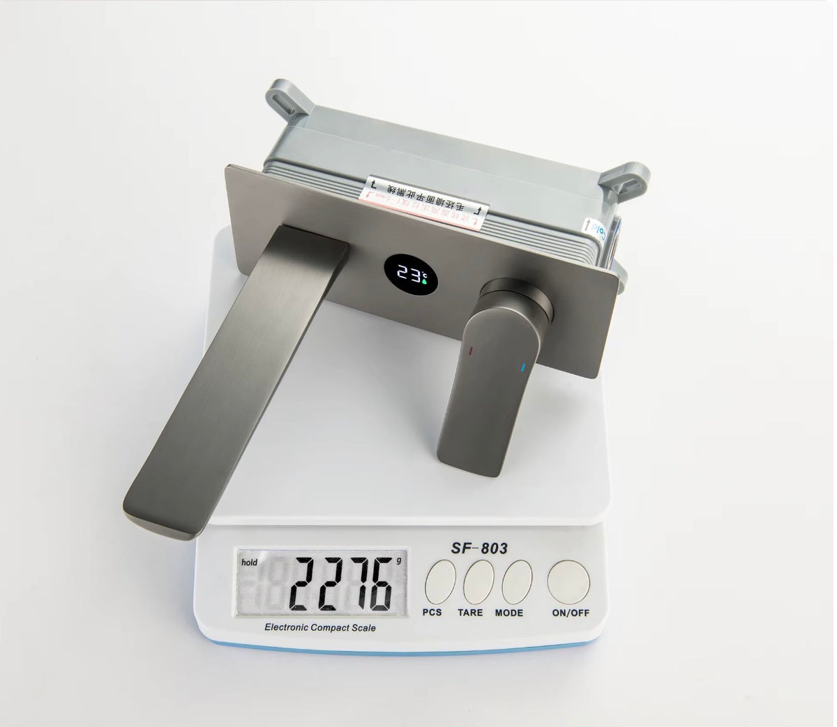 Vittoria Digital Wall-Mounted Basin Faucet