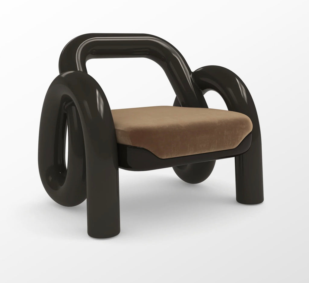 Gelee Sculptural Accent Chair by Caracole